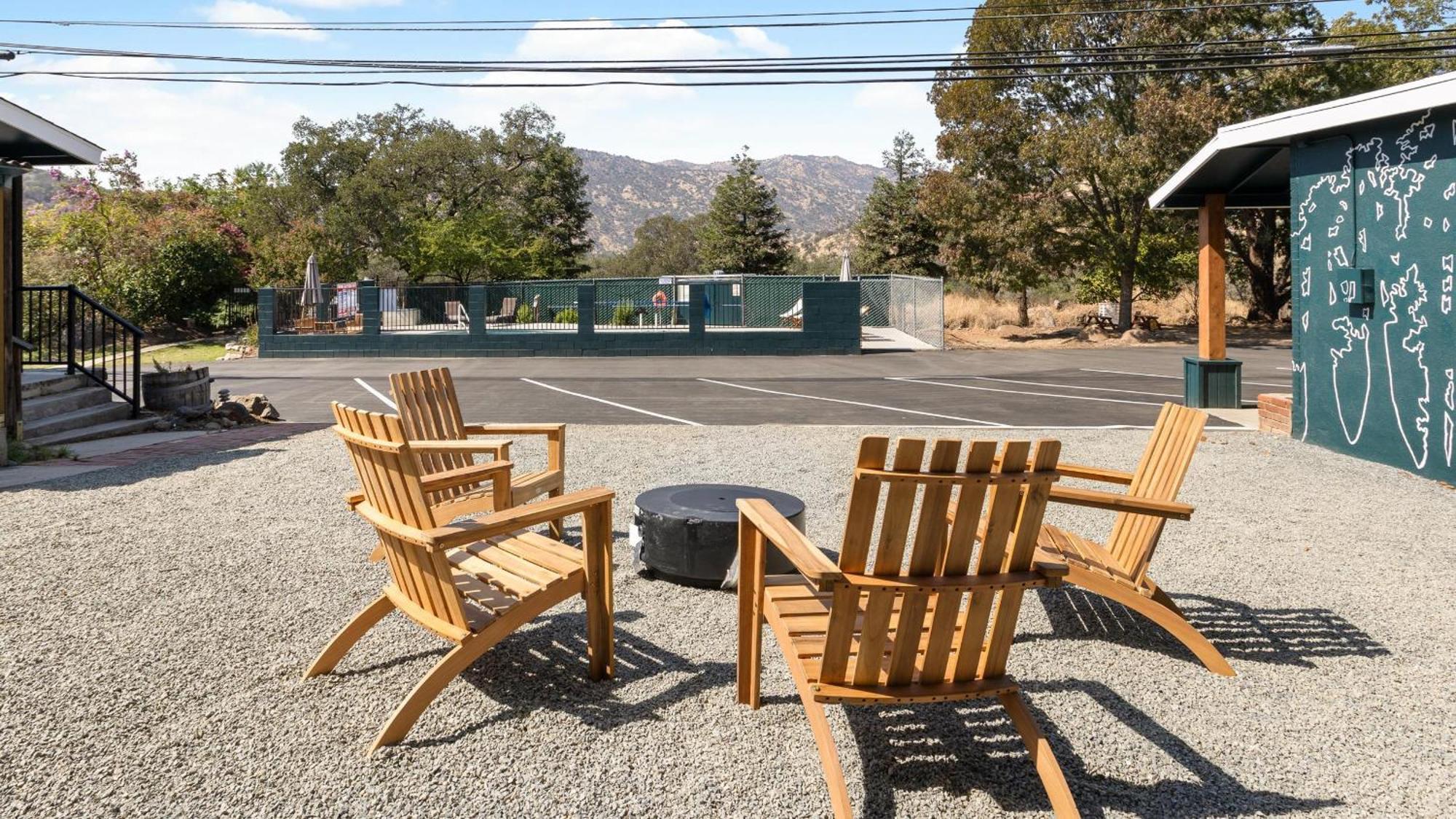 ת'רי ריברס The Tokopah Sequoia Motel Rm 1 מראה חיצוני תמונה