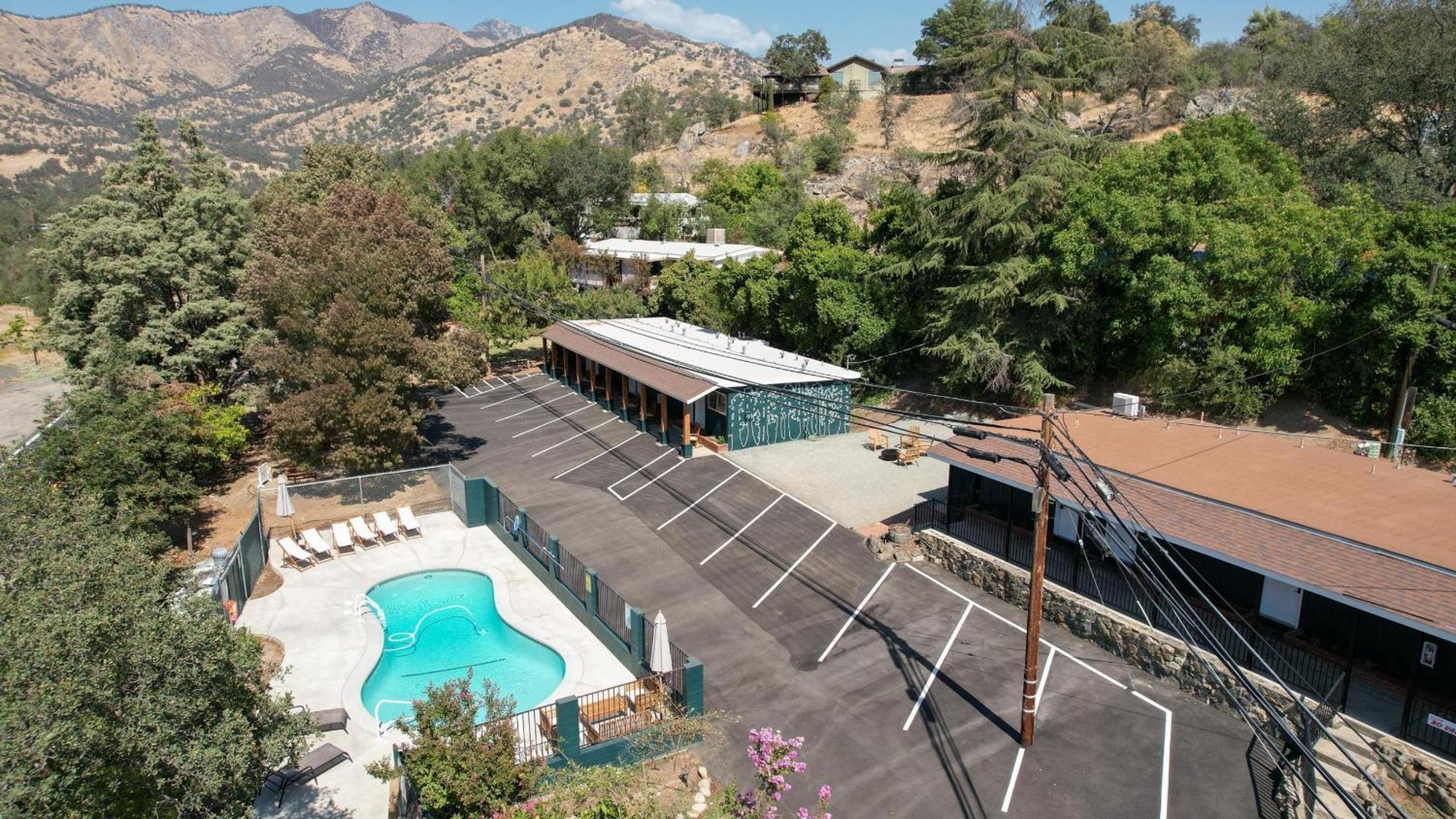 ת'רי ריברס The Tokopah Sequoia Motel Rm 1 מראה חיצוני תמונה