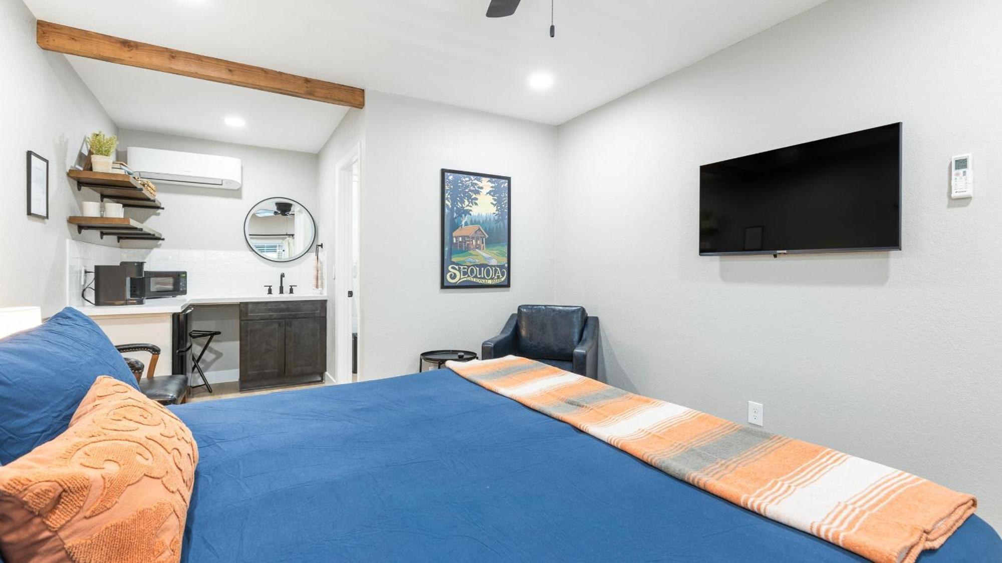 ת'רי ריברס The Tokopah Sequoia Motel Rm 1 מראה חיצוני תמונה